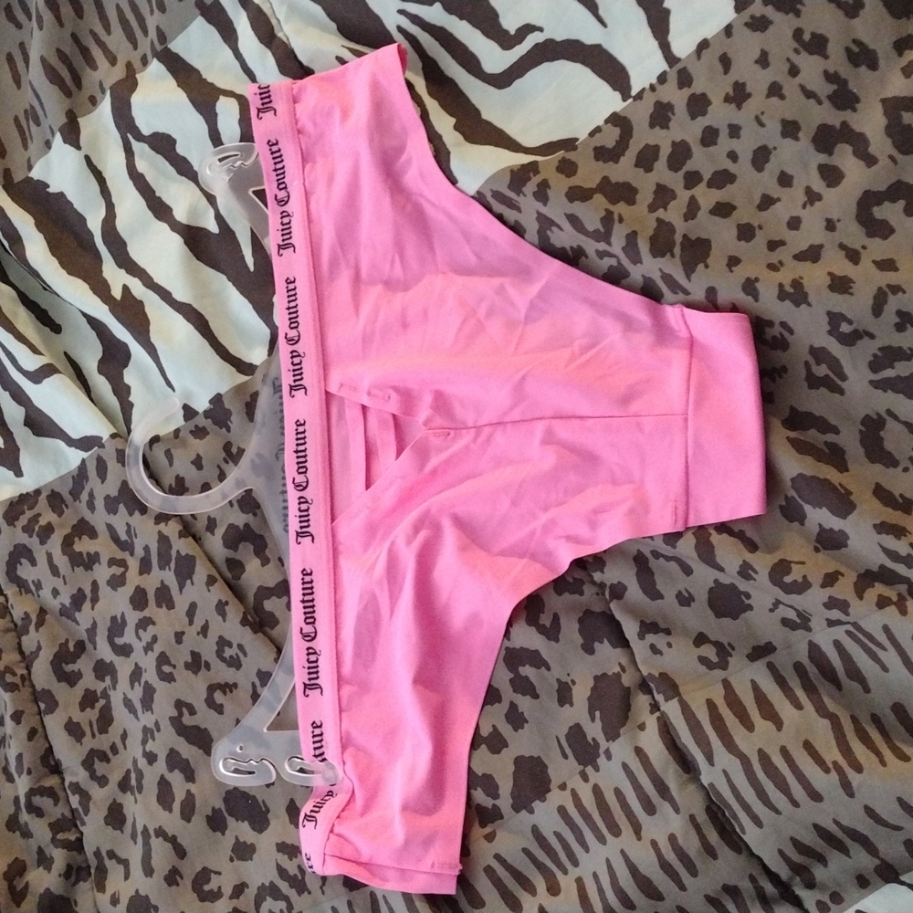 JUICY COUTURE HOT PINK BIKINI UNDERWEAR - Picture 4 of 6